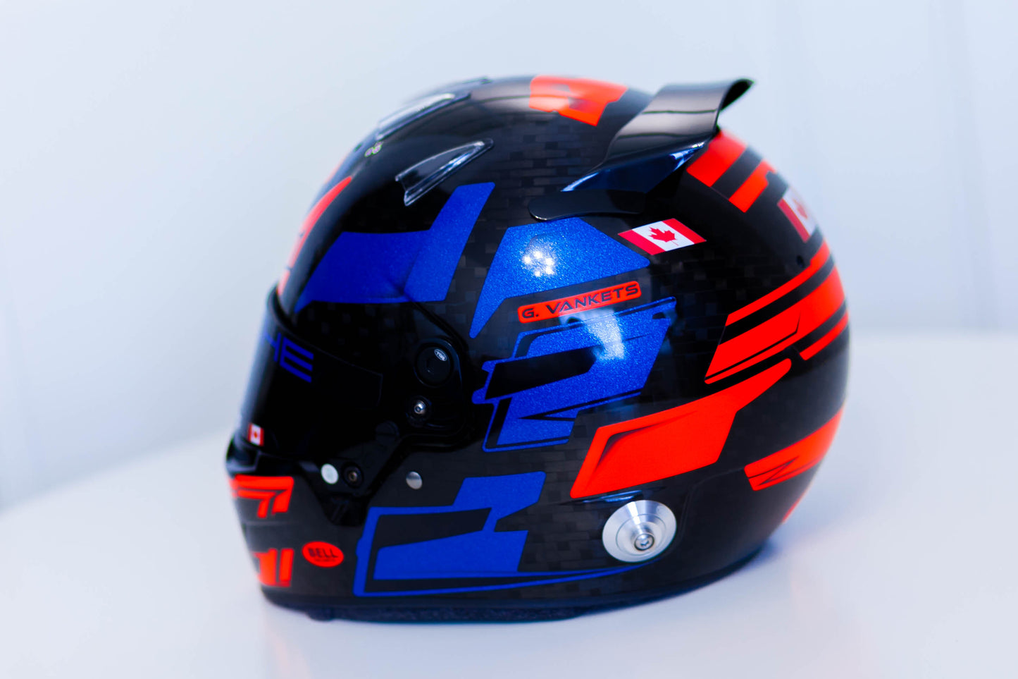 MISANO Sticker Kit for helmet Color Scheme #7 BLUE METALLIC and FLUO (design pack) (Karting, Motorsport, Moto)