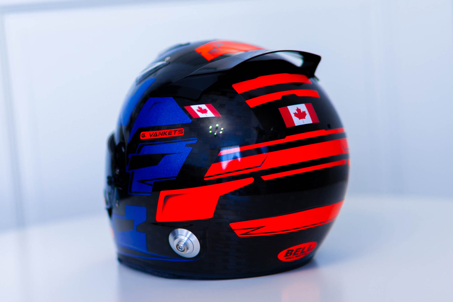 MISANO Sticker Kit for helmet Color Scheme #7 BLUE METALLIC and FLUO (design pack) (Karting, Motorsport, Moto)