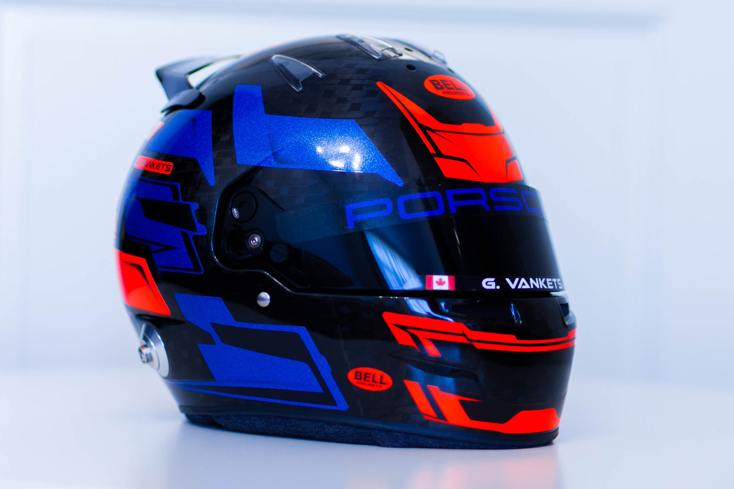 MISANO Sticker Kit for helmet Color Scheme #7 BLUE METALLIC and FLUO (design pack) (Karting, Motorsport, Moto)