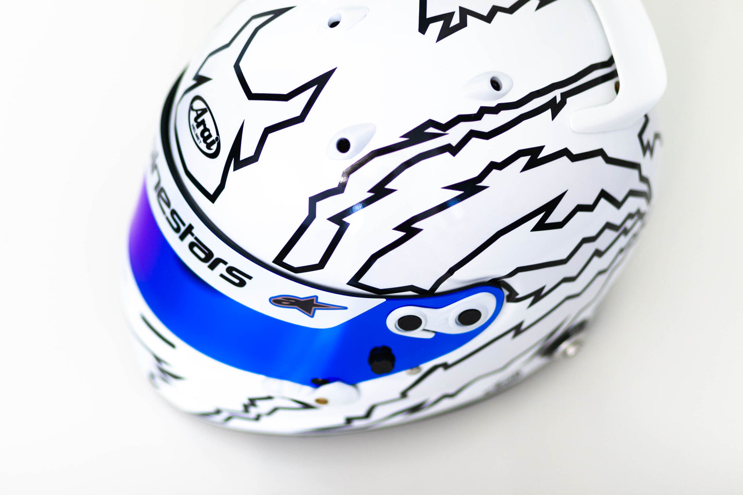 SIGMA Helmet Sticker Pack Color Scheme #1 (design pack) (Karting, Motorsport, Moto)