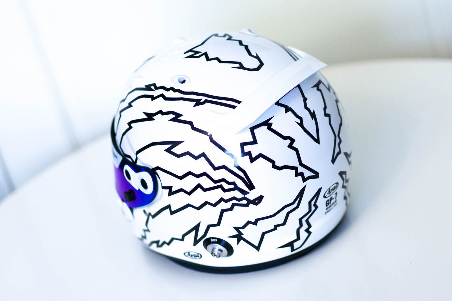 SIGMA Helmet Sticker Pack Color Scheme #1 (design pack) (Karting, Motorsport, Moto)