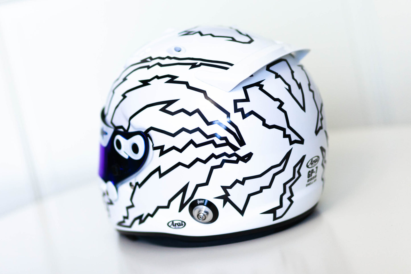 SIGMA Helmet Sticker Pack Color Scheme #1 (design pack) (Karting, Motorsport, Moto)