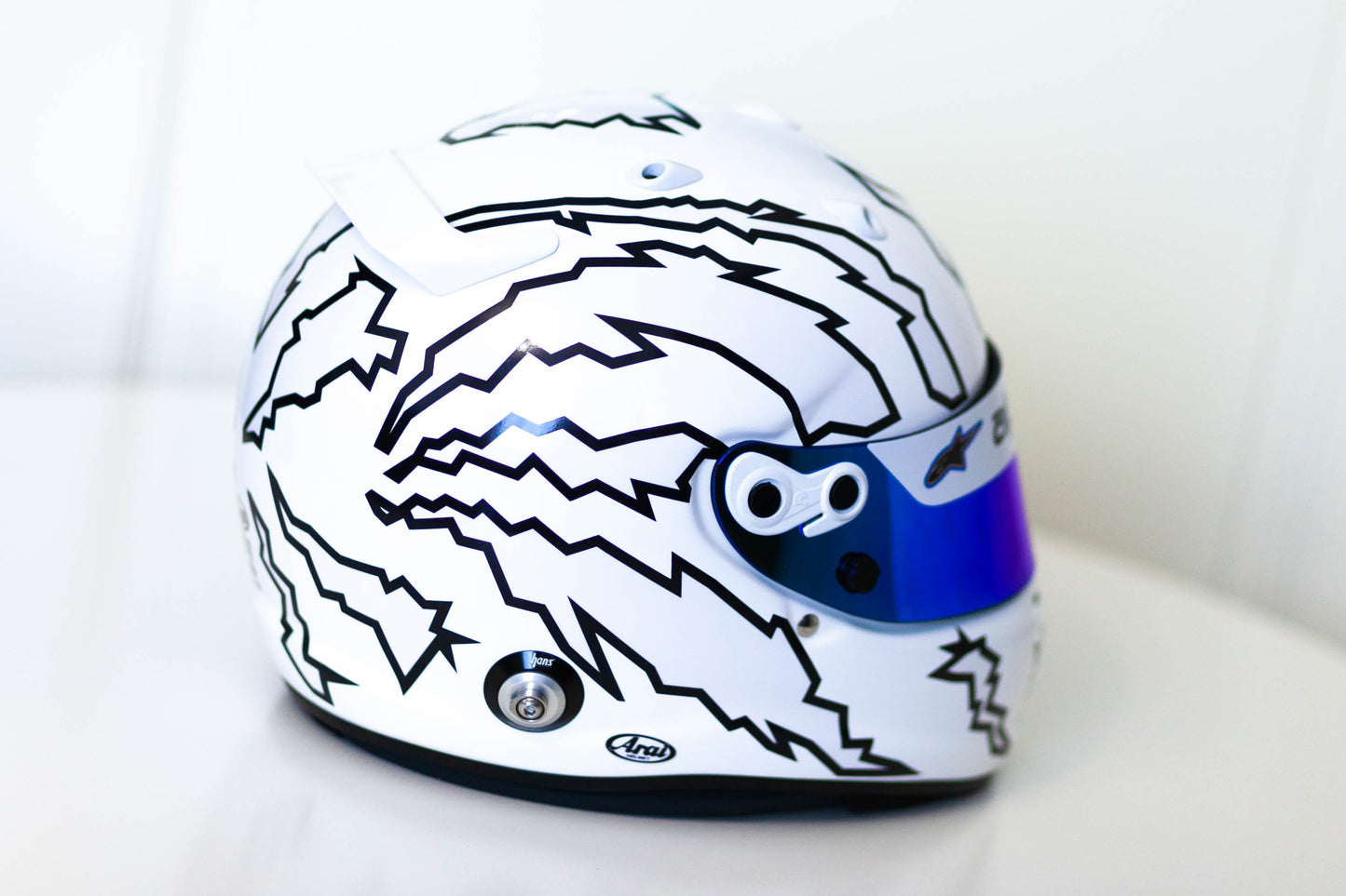 SIGMA Helmet Sticker Pack Color Scheme #1 (design pack) (Karting, Motorsport, Moto)
