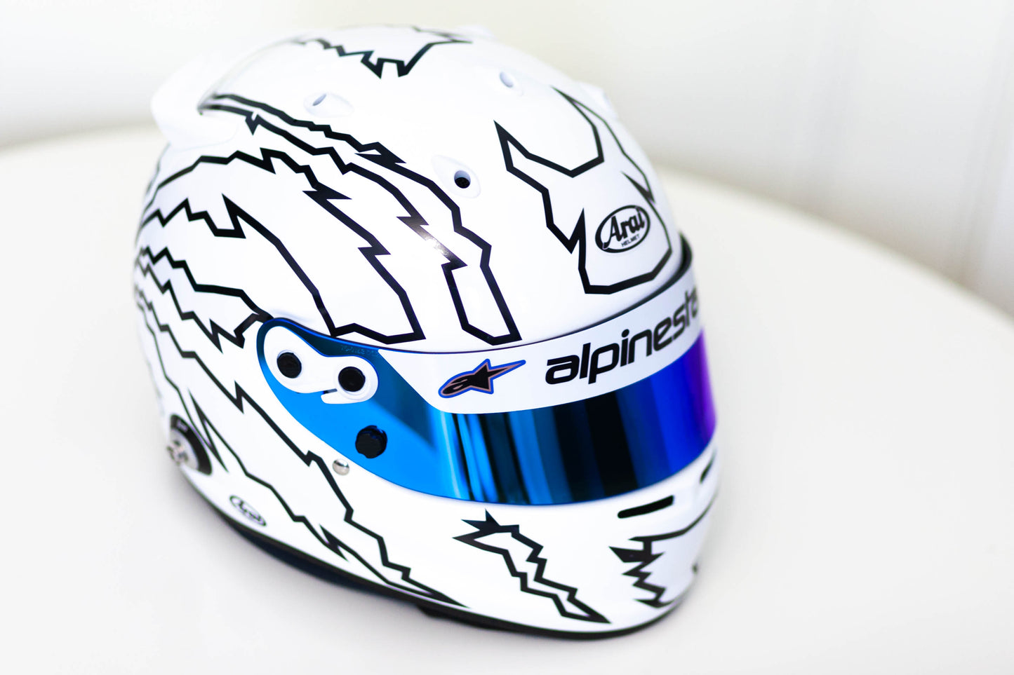 SIGMA Helmet Sticker Pack Color Scheme #1 (design pack) (Karting, Motorsport, Moto)