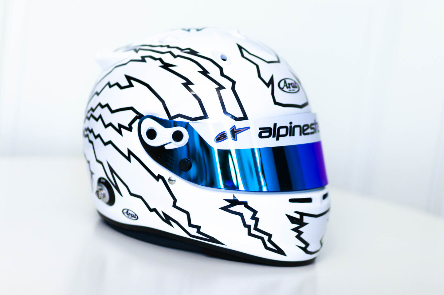 SIGMA Helmet Sticker Pack Color Scheme #1 (design pack) (Karting, Motorsport, Moto)