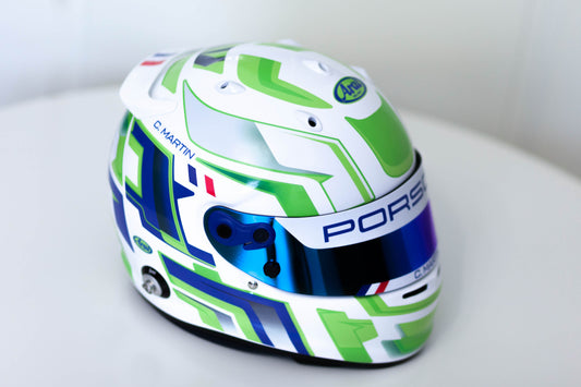 LACONCA Sticker Kit for helmet Color Scheme #3 (design pack) (Karting, Motorsport, Moto)