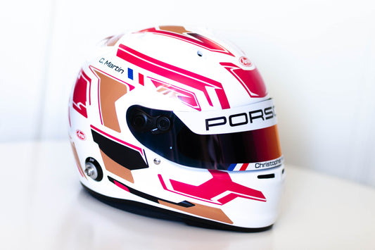 MULSANNE Sticker Kit for helmet Color Scheme #3 (design pack) (Karting, Motorsport, Moto)