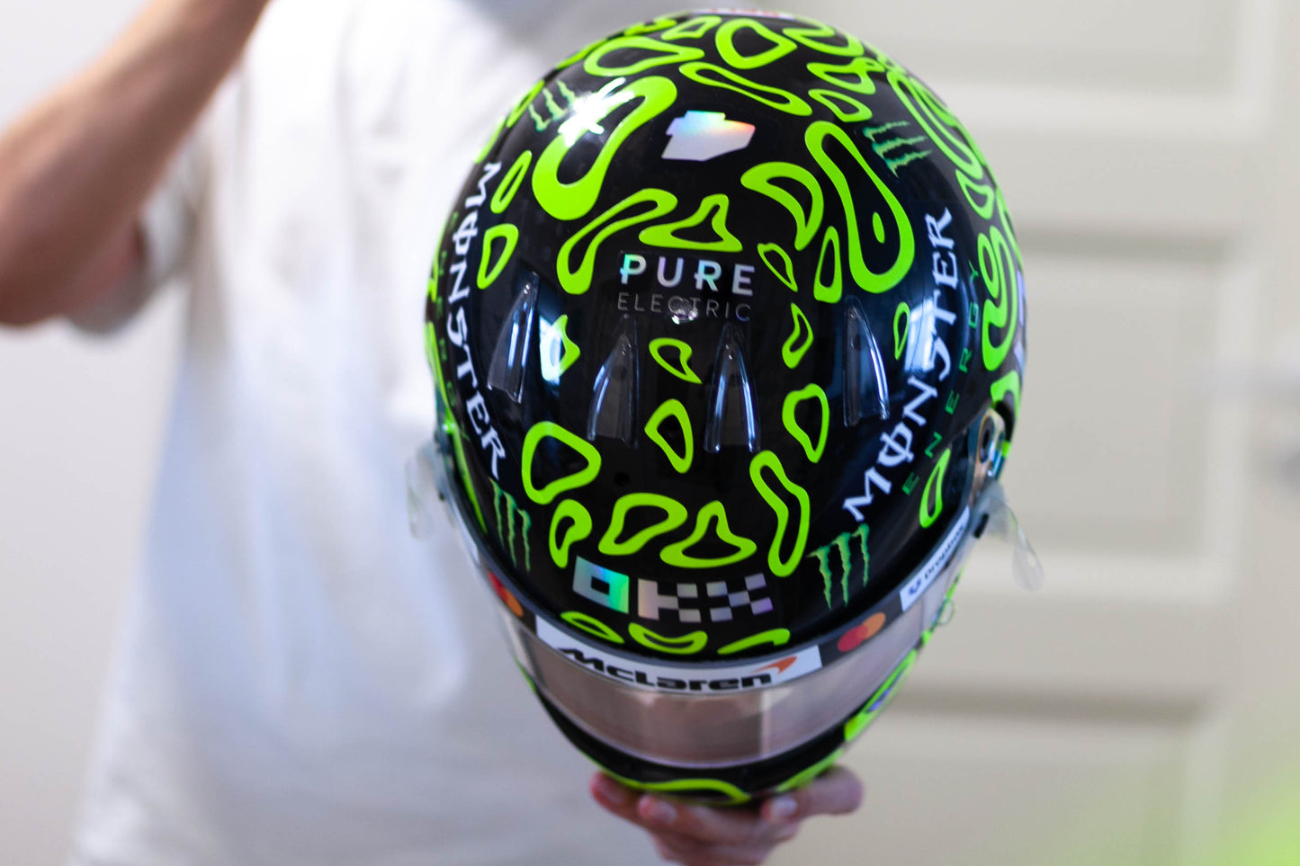 LN 25 FLUO Sticker Kit for helmet (design pack) (Karting, Motorsport, Moto)