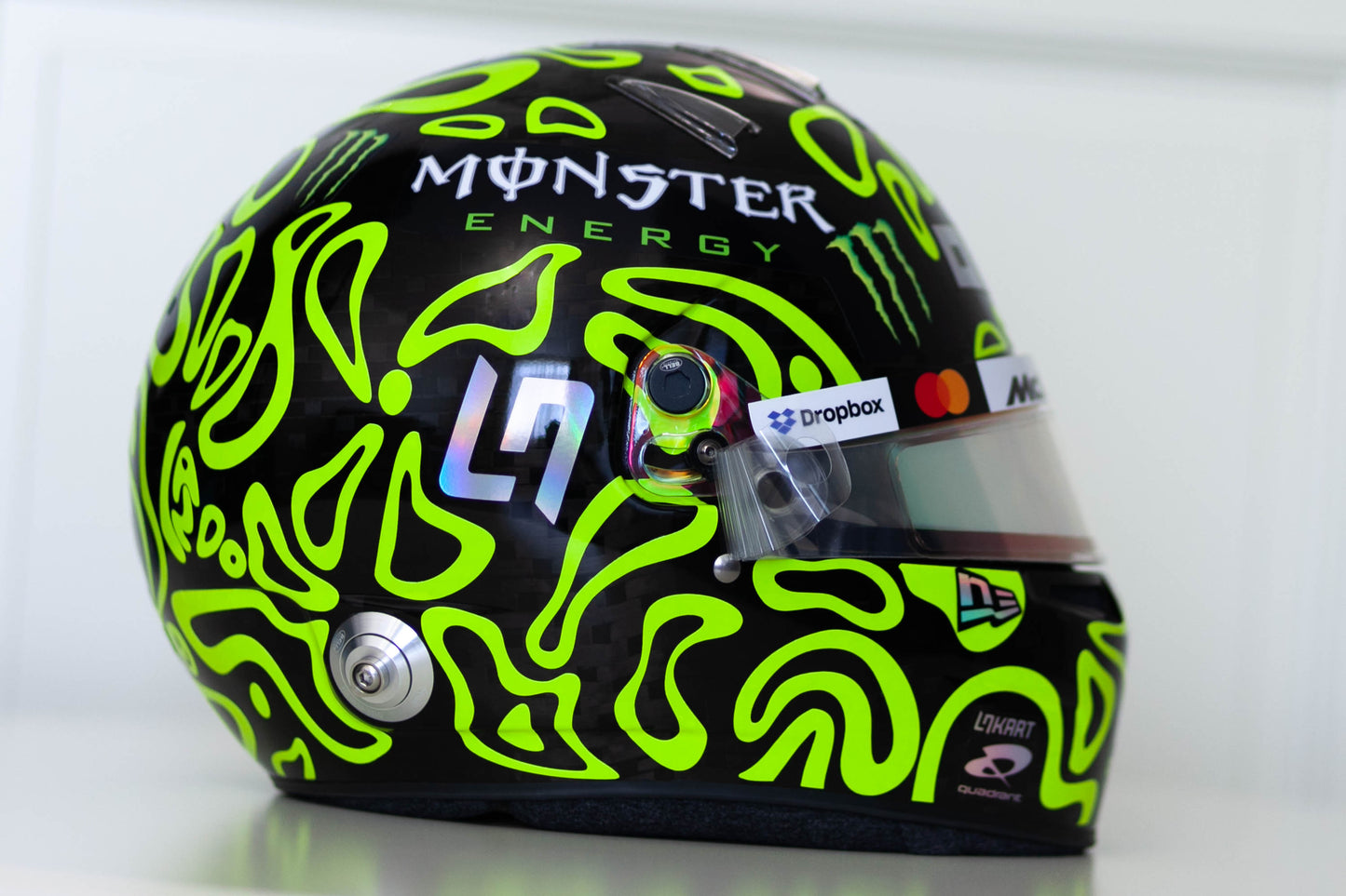 LN 25 FLUO Sticker Kit for helmet (design pack) (Karting, Motorsport, Moto)