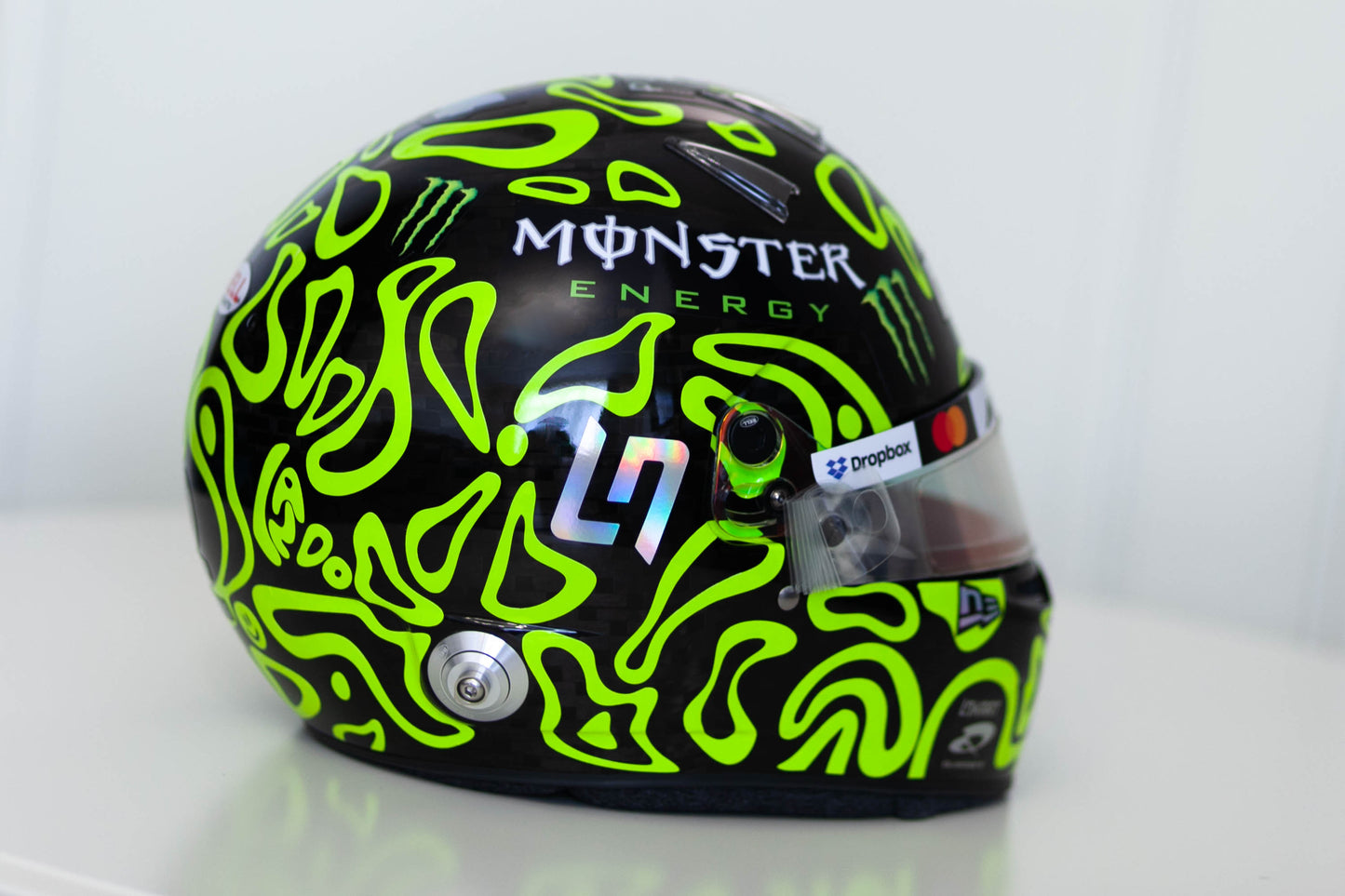 LN 25 FLUO Sticker Kit for helmet (design pack) (Karting, Motorsport, Moto)