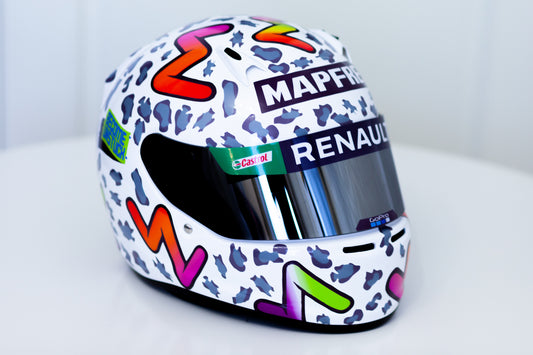 RICCIARDO Helmet Sticker Pack (design pack) (Karting, Motorsport, Moto)