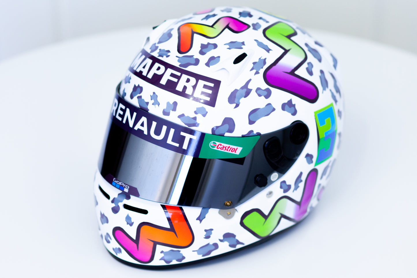 RICCIARDO Helmet Sticker Pack (design pack) (Karting, Motorsport, Moto)