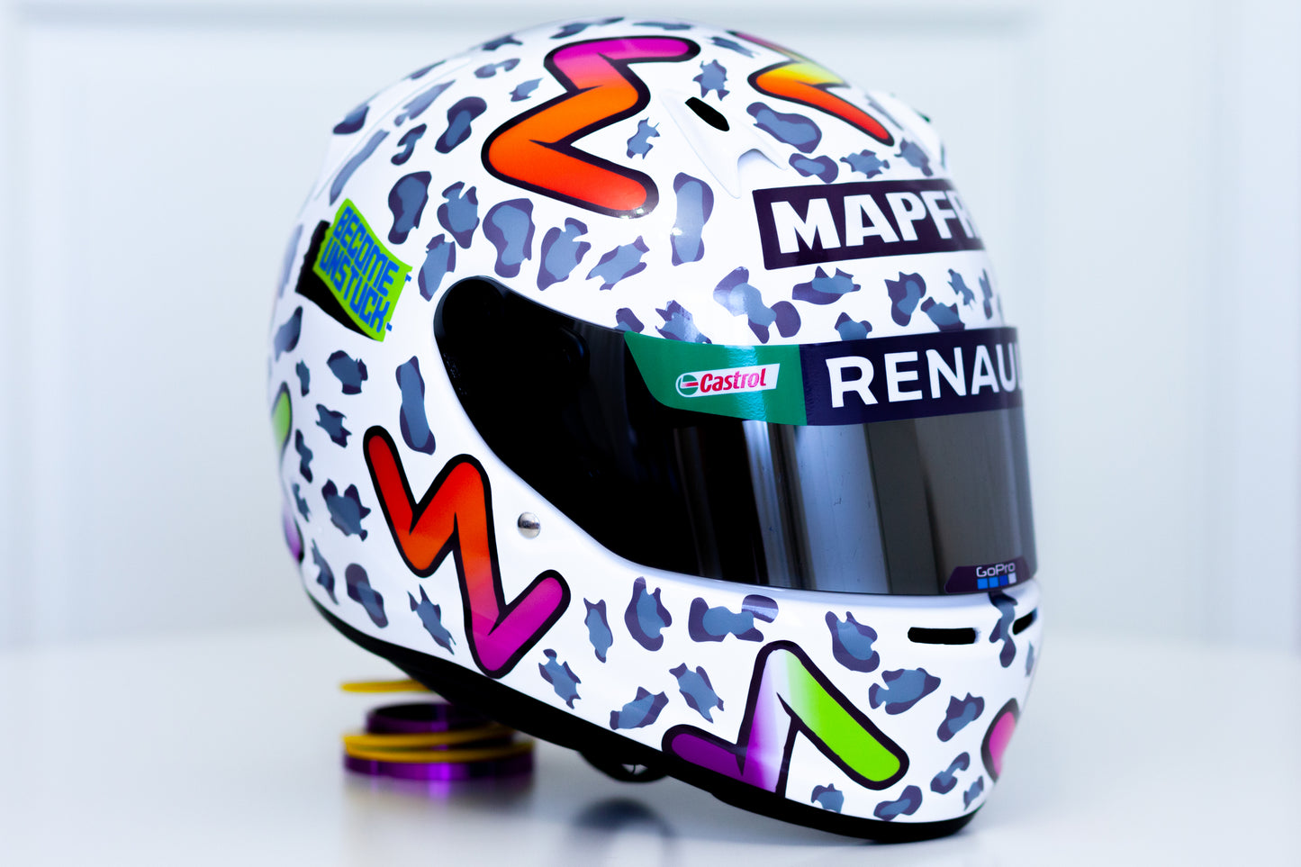 RICCIARDO Helmet Sticker Pack (design pack) (Karting, Motorsport, Moto)