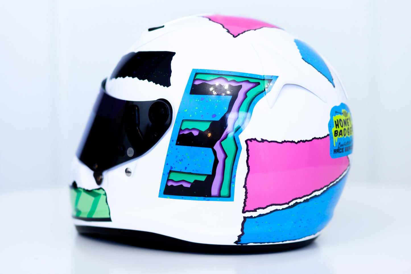 RICCIARDO Helmet Sticker Pack (design pack) (Karting, Motorsport, Moto)