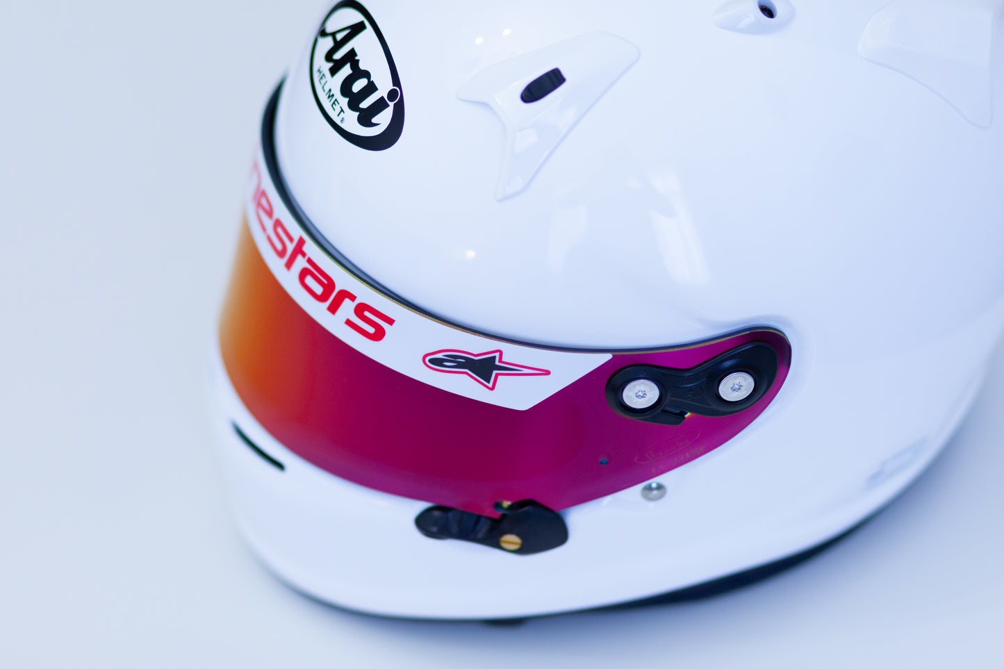 Arai GP-7 Helmet Visor Sticker (Karting, Motorsport, Moto)