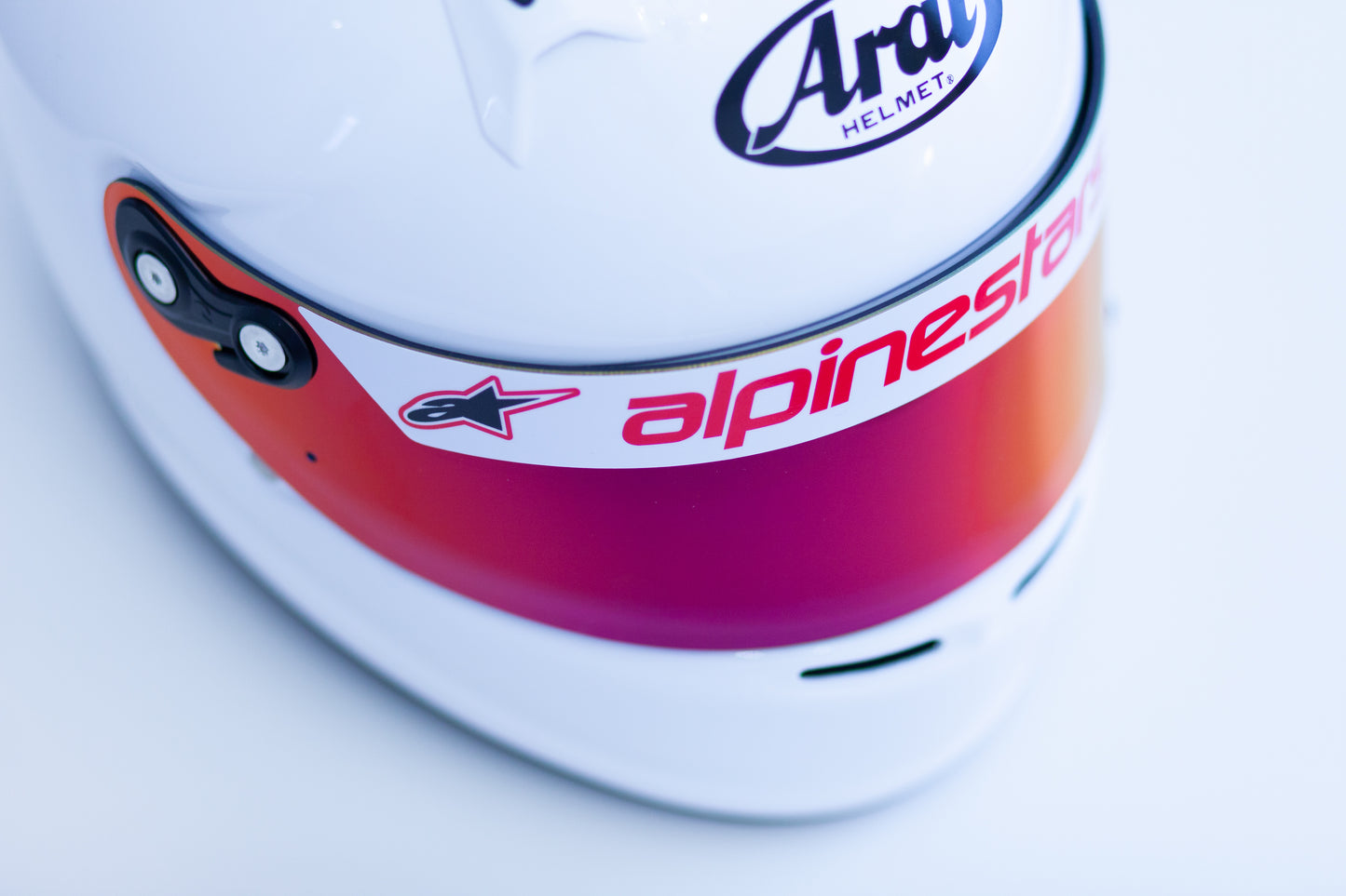 Arai GP-7 Helmet Visor Sticker (Karting, Motorsport, Moto)