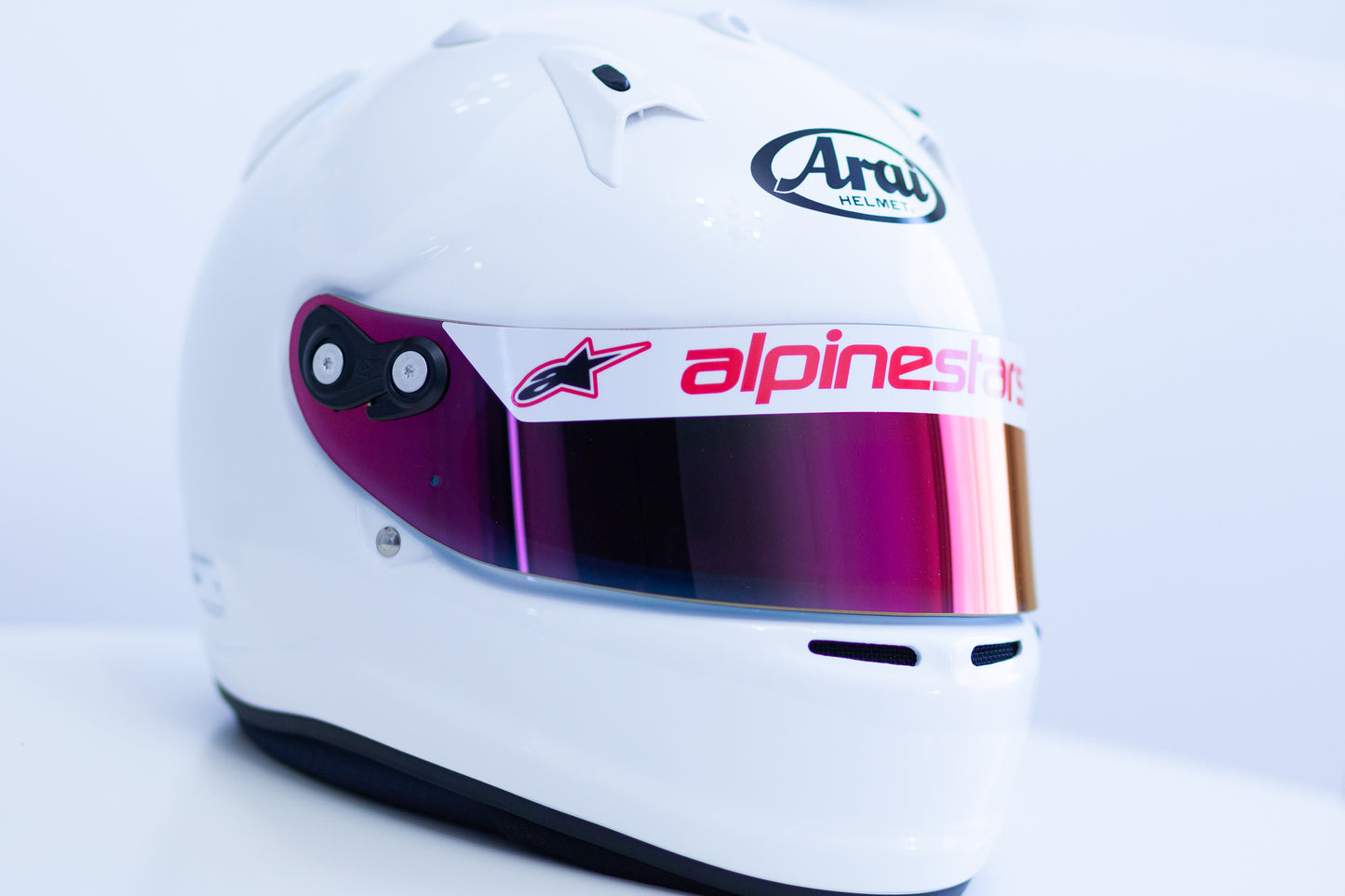 Arai GP-7 Helmet Visor Sticker (Karting, Motorsport, Moto)