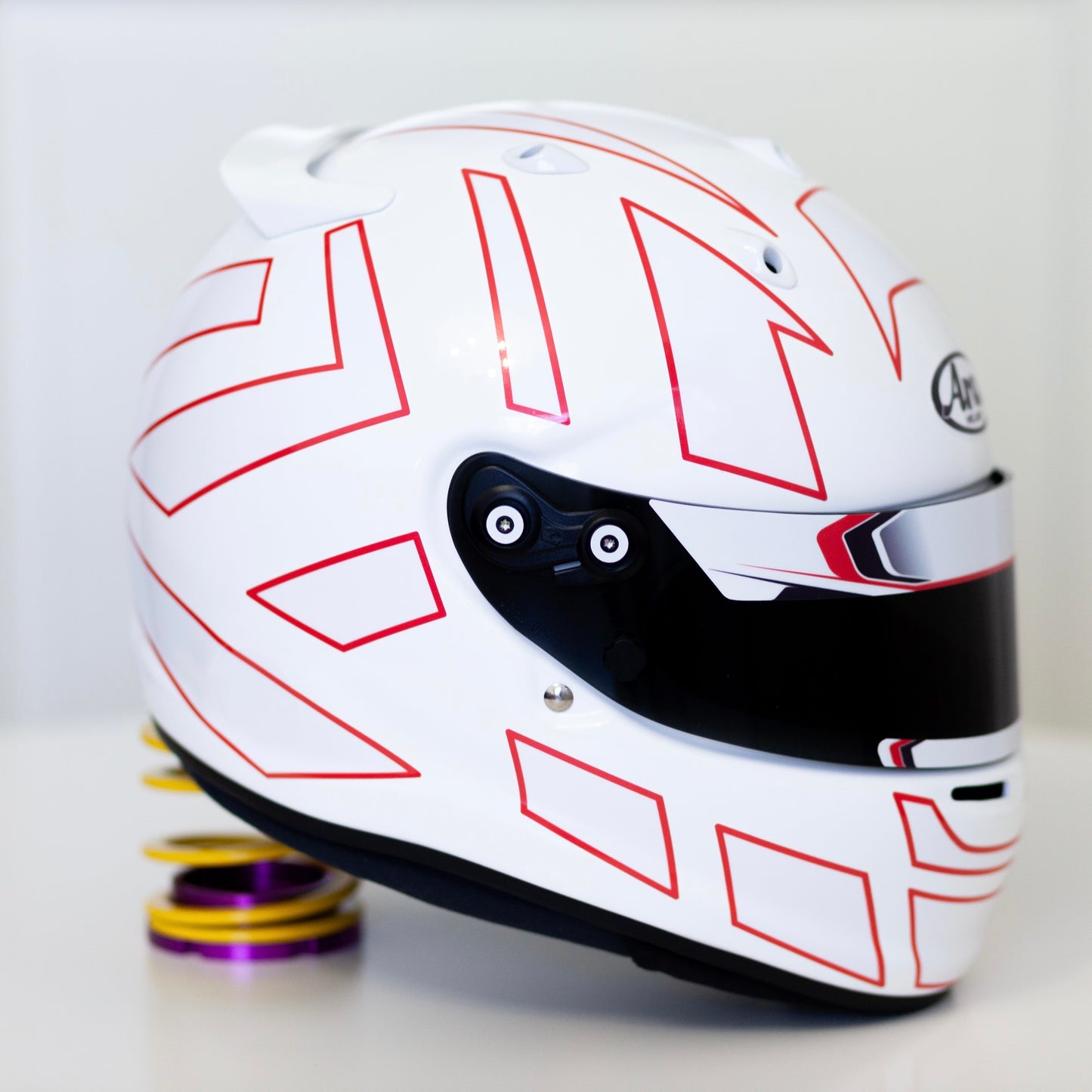 MONZA Stickers for helmet (design pack) (Karting, Motorsport)