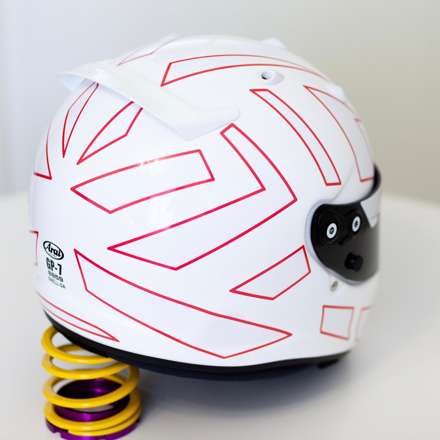 MONZA Stickers for helmet (design pack) (Karting, Motorsport)