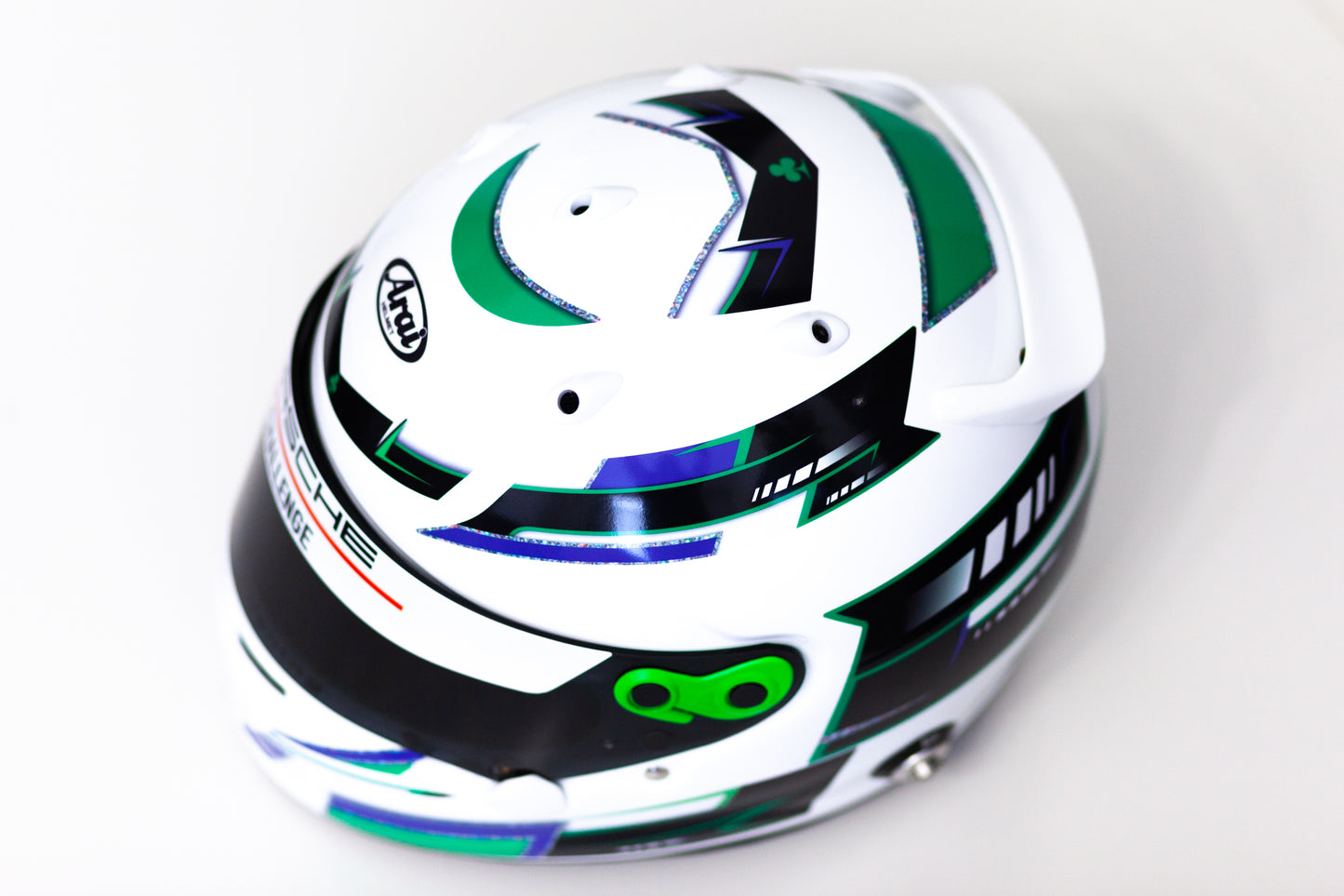 NURBURGRING Stickers for helmet Color scheme #1 (design pack) (Karting, Motorsport, Moto)