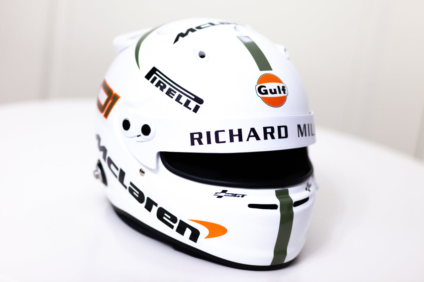 McLaren Helmet Sticker Pack (design pack) (Karting, Motorsport, Moto)