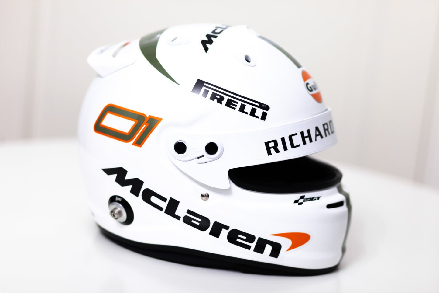 McLaren Helmet Sticker Pack (design pack) (Karting, Motorsport, Moto)