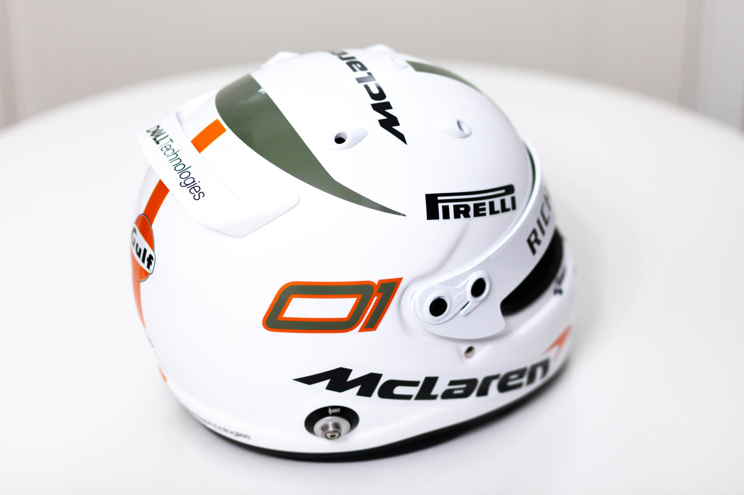 McLaren Helmet Sticker Pack (design pack) (Karting, Motorsport, Moto)