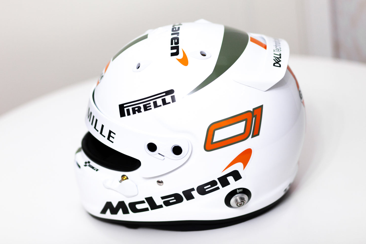 McLaren Helmet Sticker Pack (design pack) (Karting, Motorsport, Moto)