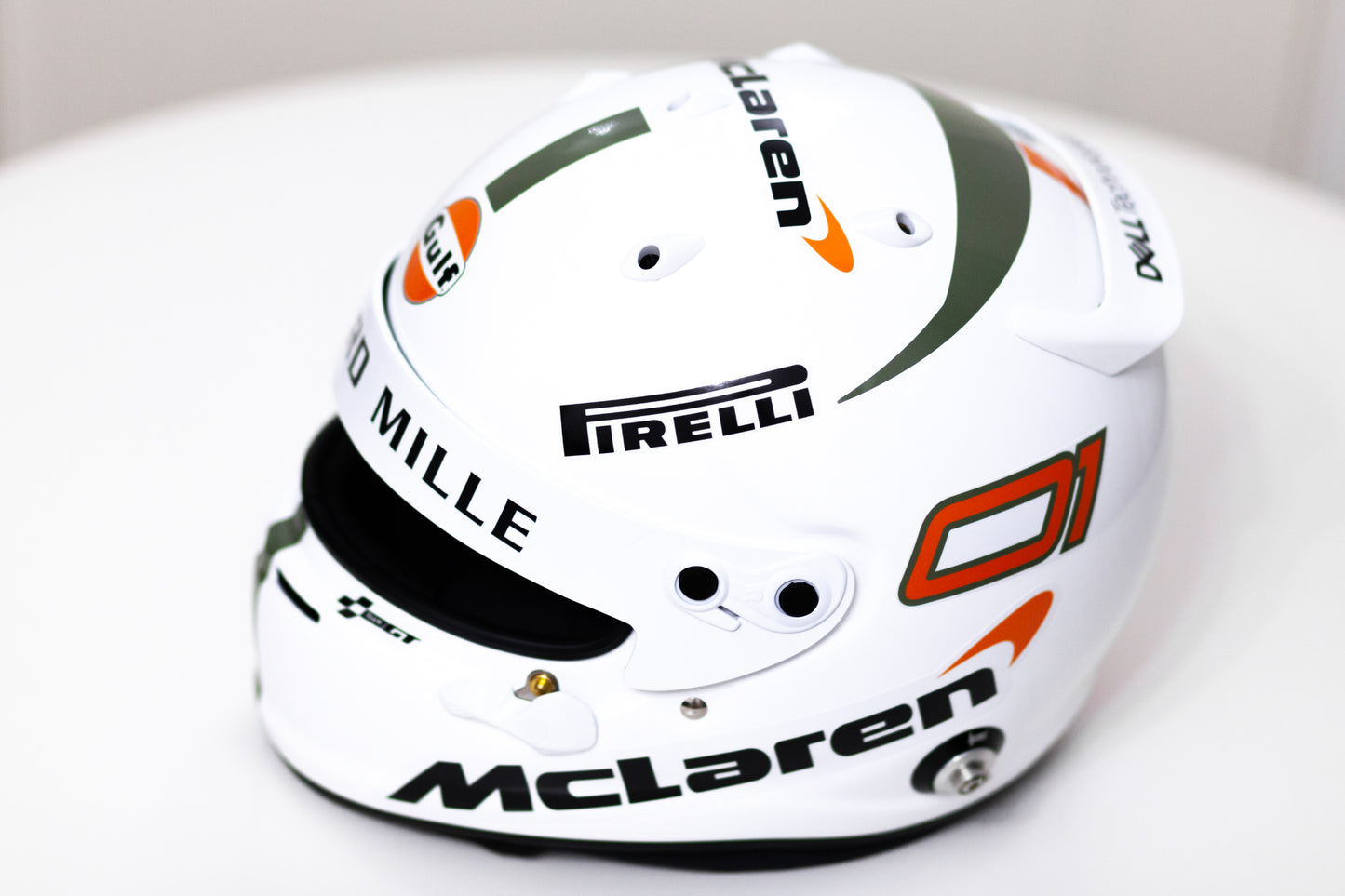 McLaren Helmet Sticker Pack (design pack) (Karting, Motorsport, Moto)