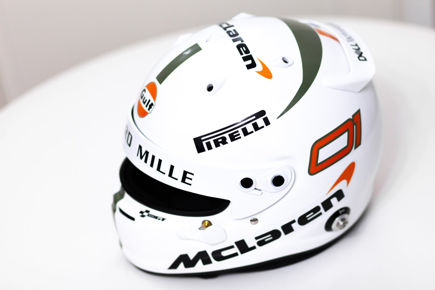 McLaren Helmet Sticker Pack (design pack) (Karting, Motorsport, Moto)