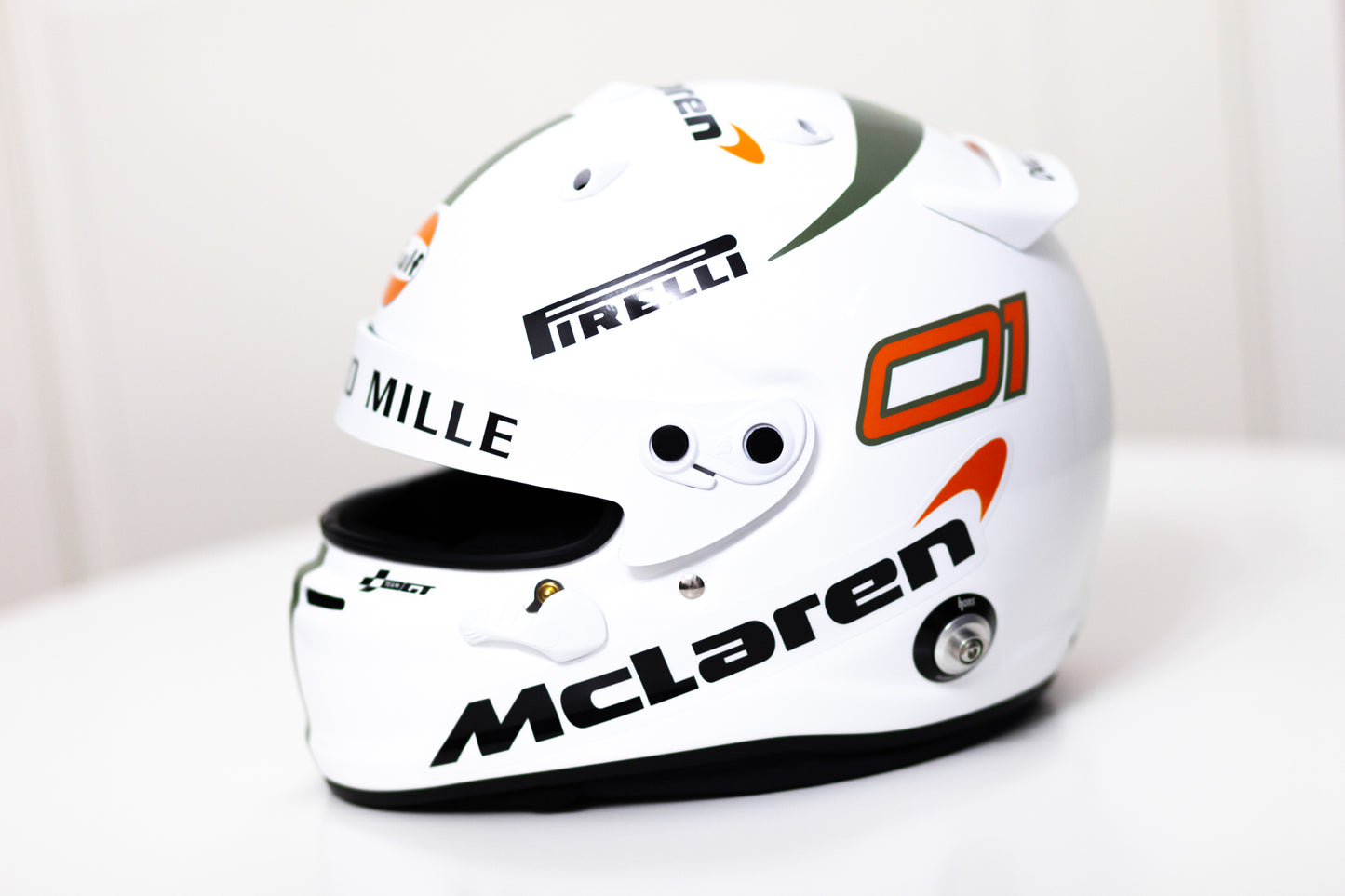 McLaren Helmet Sticker Pack (design pack) (Karting, Motorsport, Moto)