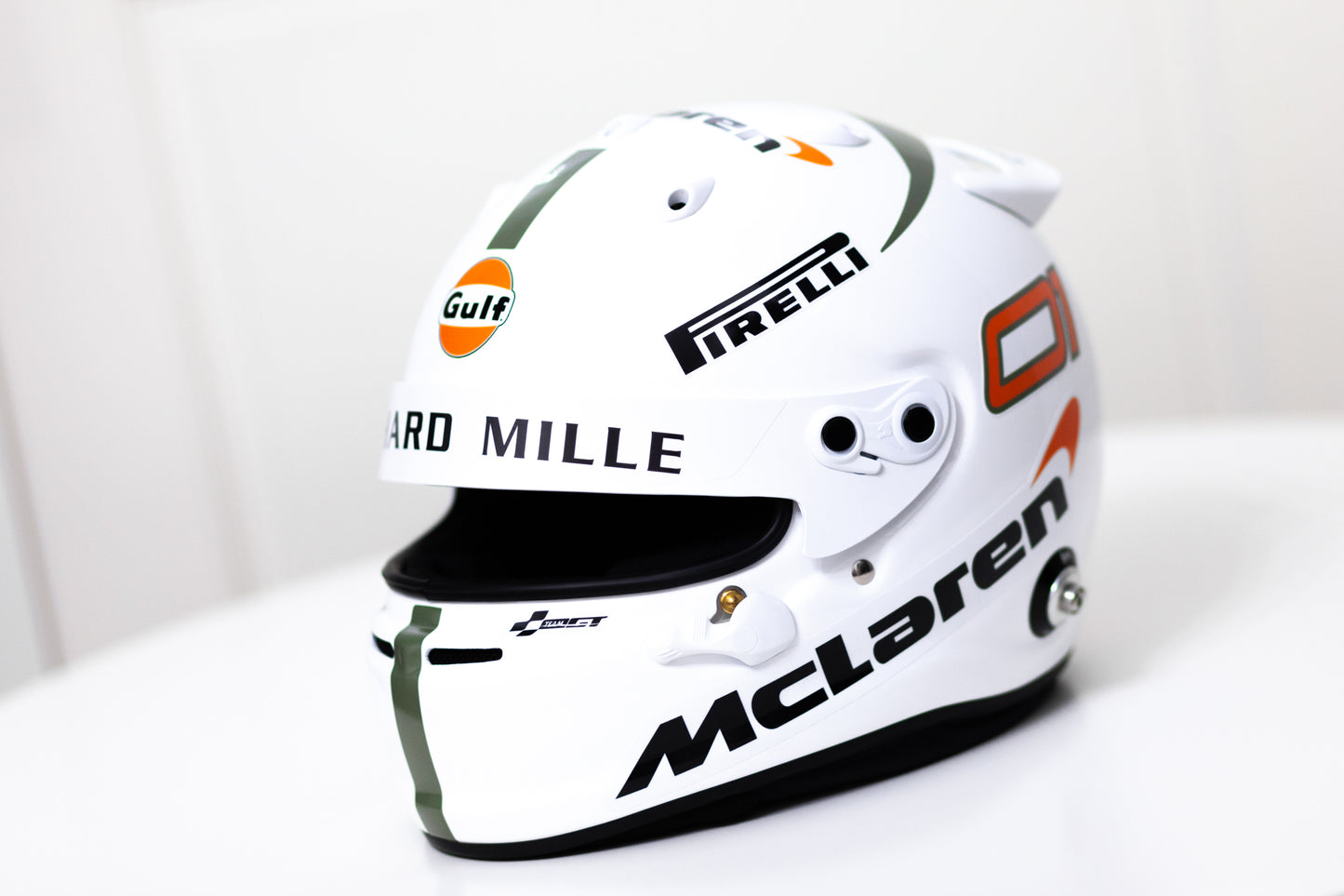 McLaren Helmet Sticker Pack (design pack) (Karting, Motorsport, Moto)