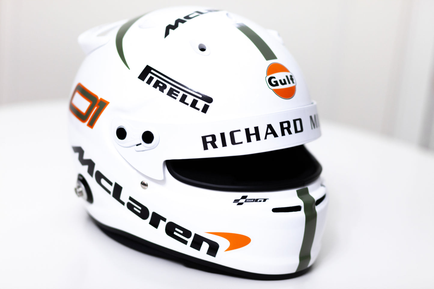 McLaren Helmet Sticker Pack (design pack) (Karting, Motorsport, Moto)