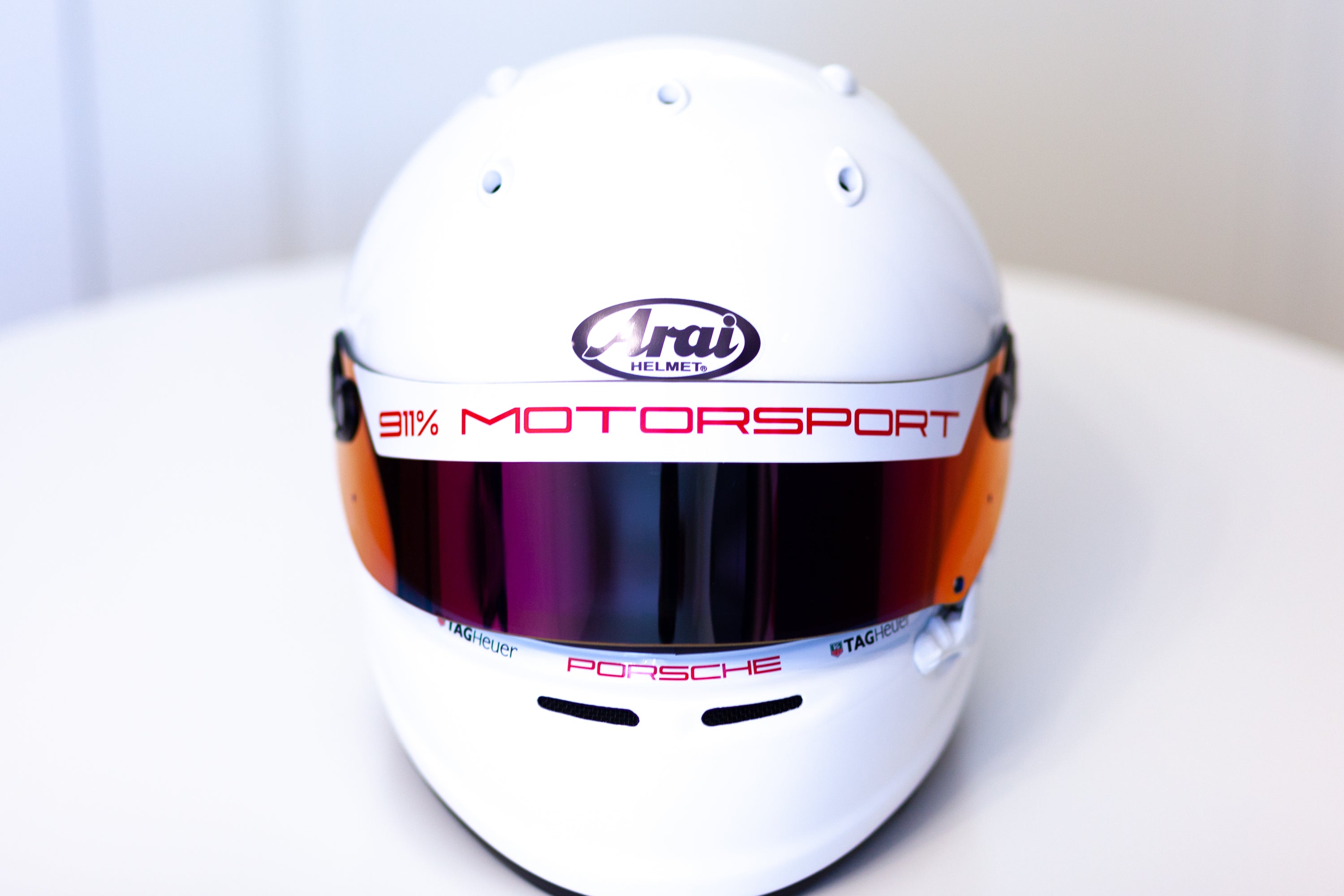 Racing helmet visor sales decals