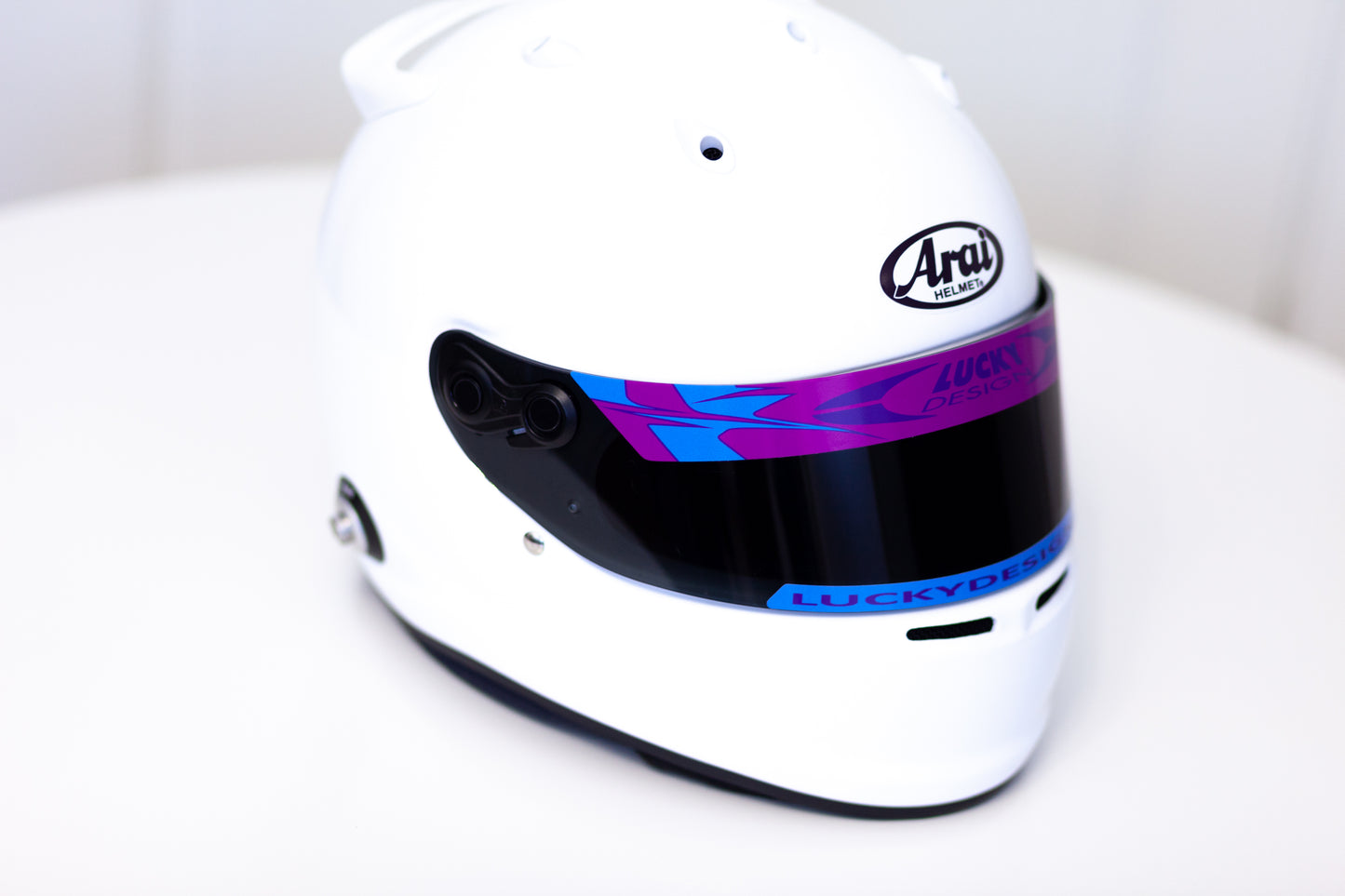 Lucky Design Helmet Visor Stripe (Karting, Motorsport, Moto)