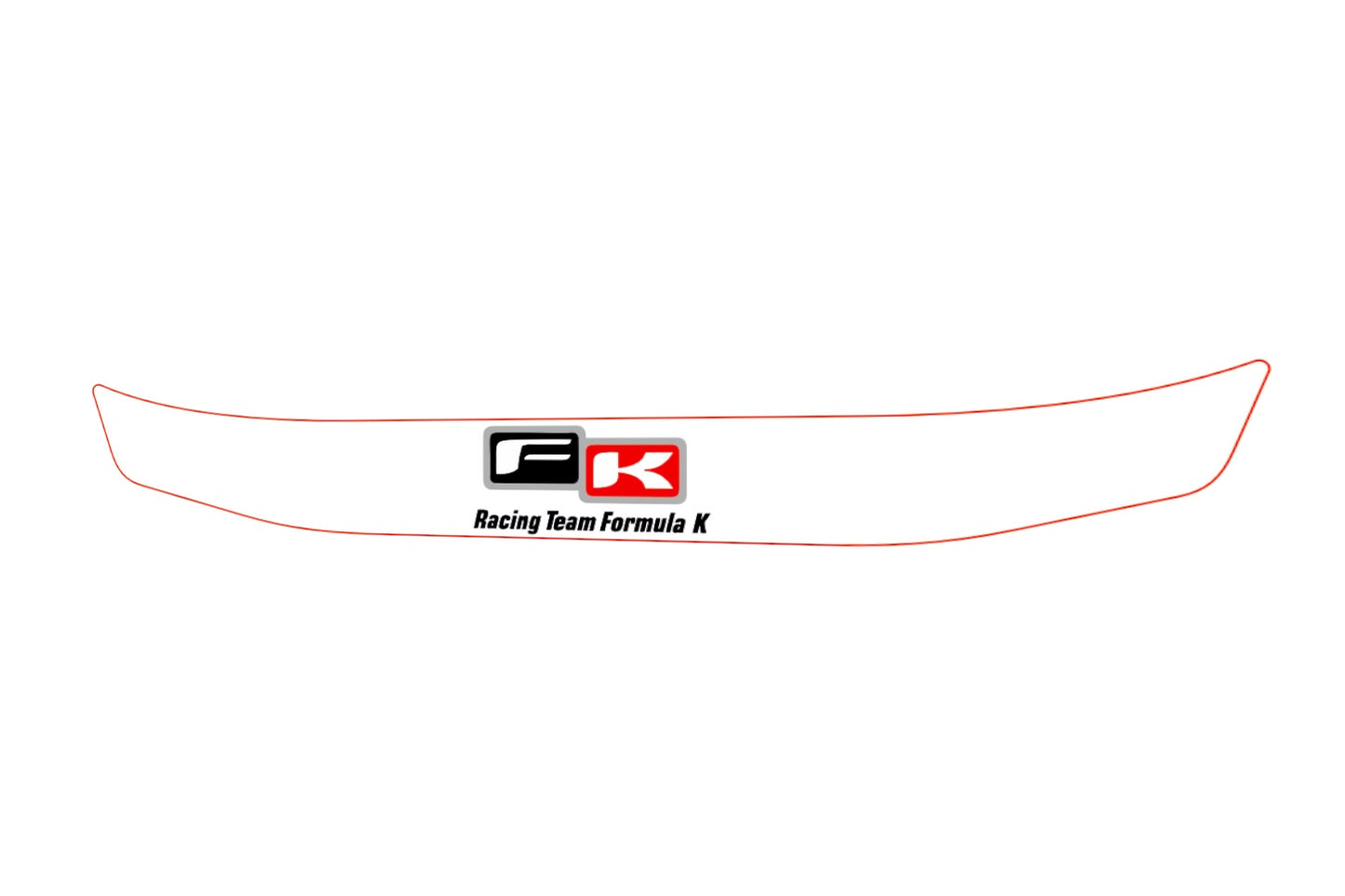 Formula Kart Sticker Kit for visor (Karting, Motorsport, Moto)