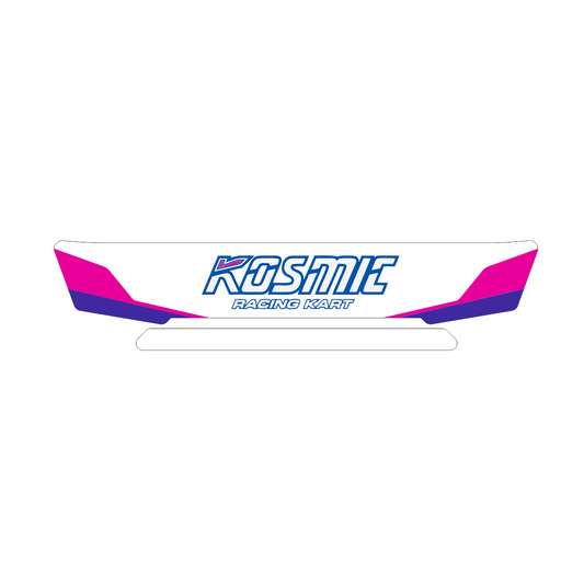 KOSMIC Racing Kart Helmet Visor Stripe (Karting, Motorsport, Moto)