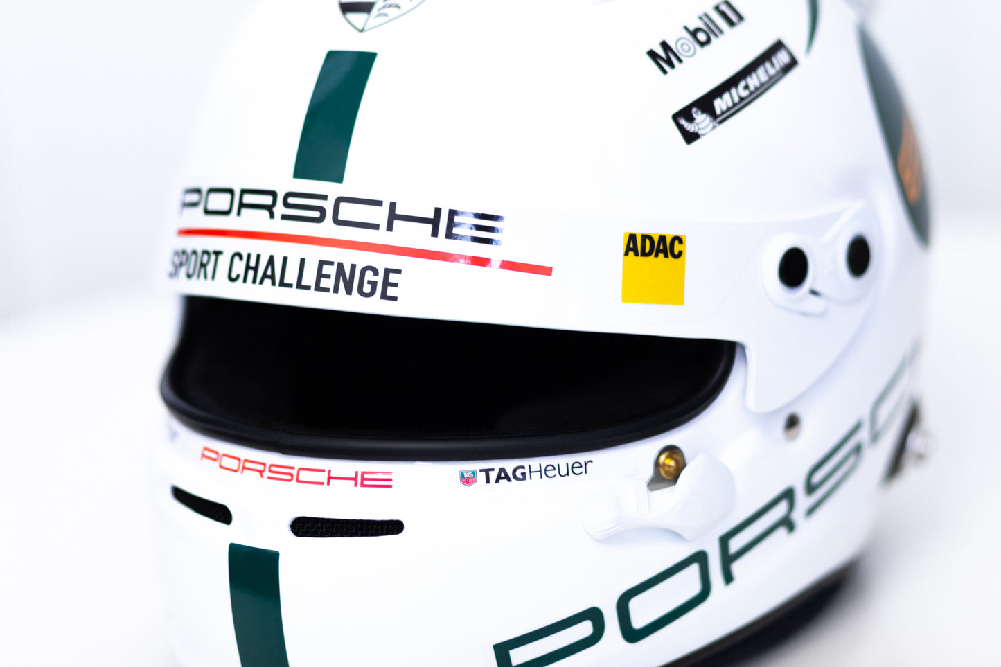 PORSCHE Challenge GREEN Helmet Sticker Pack (design pack) (Karting, Motorsport, Moto)