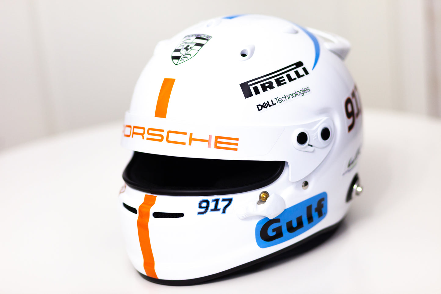 GULF Helmet Sticker Pack (design pack) (Karting, Motorsport, Moto)