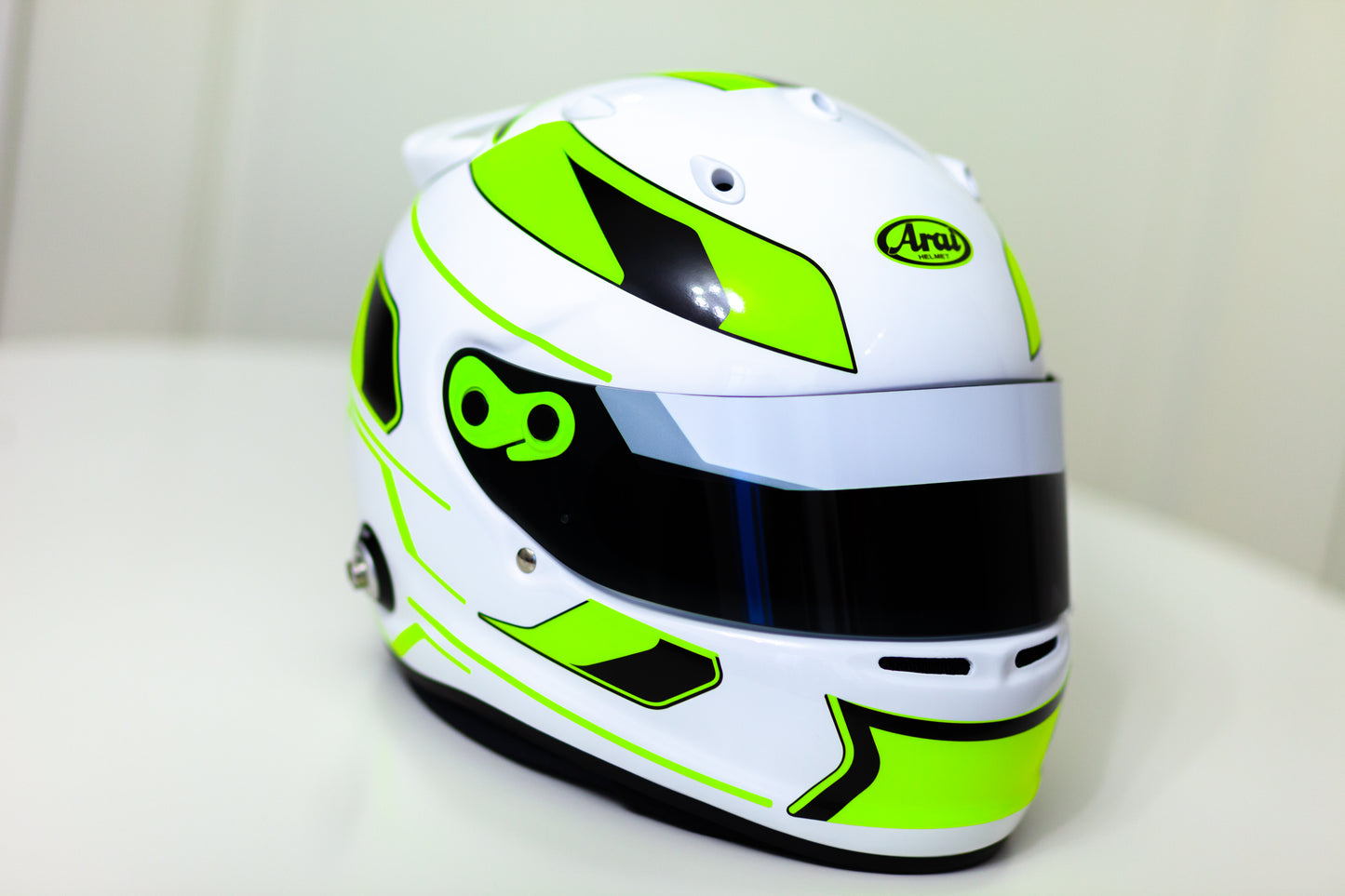 Monaco GP Stickers for helmet (design pack) (Karting, Motorsport) FLUO Edition