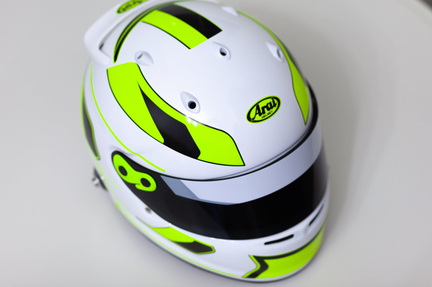 Monaco GP Stickers for helmet (design pack) (Karting, Motorsport) FLUO Edition