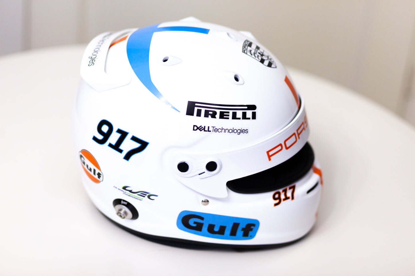 GULF Helmet Sticker Pack (design pack) (Karting, Motorsport, Moto)