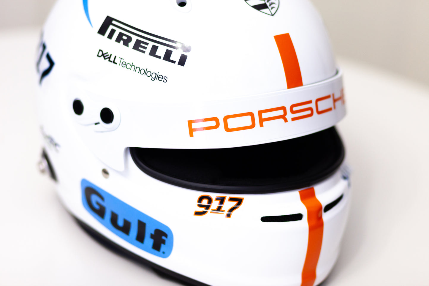 GULF Helmet Sticker Pack (design pack) (Karting, Motorsport, Moto)