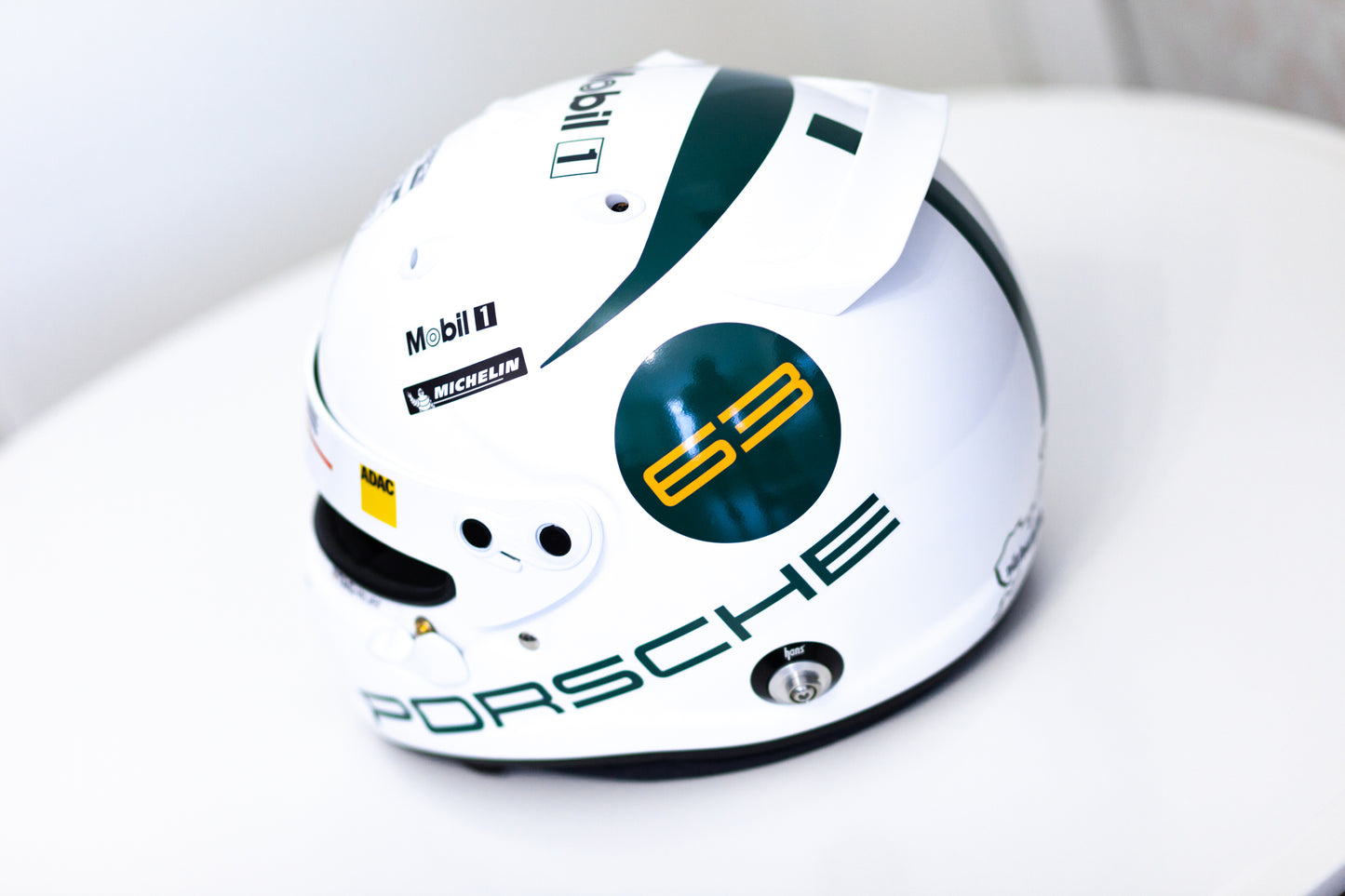 PORSCHE Challenge GREEN Helmet Sticker Pack (design pack) (Karting, Motorsport, Moto)