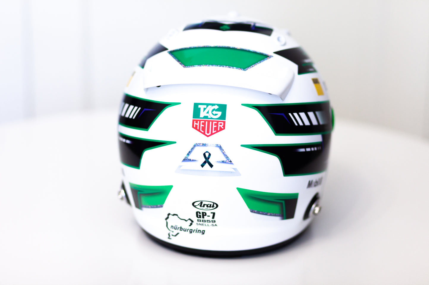 NURBURGRING Stickers for helmet Color scheme #1 (+ Sponsor kit + Name&Flag) (design pack) (Karting, Motorsport, Moto)