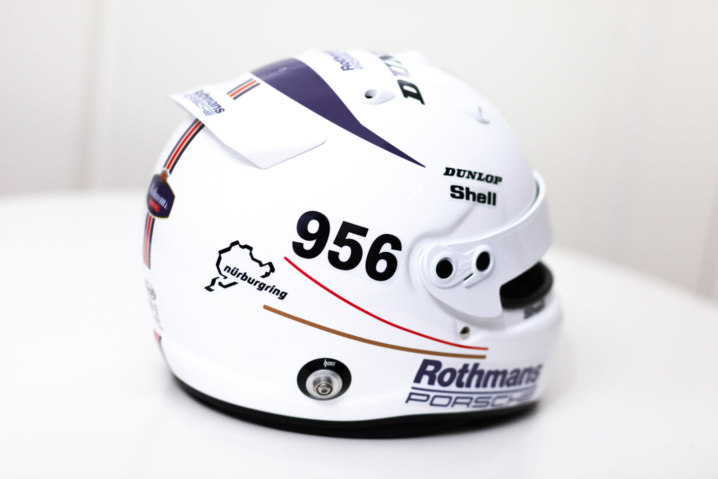 ROTHMANS RACING Helmet Sticker Pack (design pack) (Karting, Motorsport, Moto)