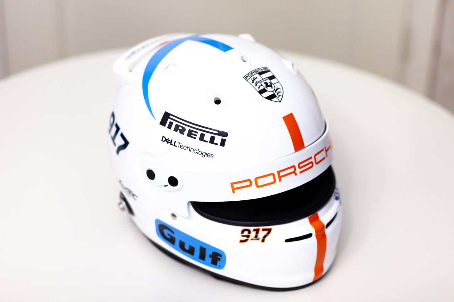 GULF Helmet Sticker Pack (design pack) (Karting, Motorsport, Moto)