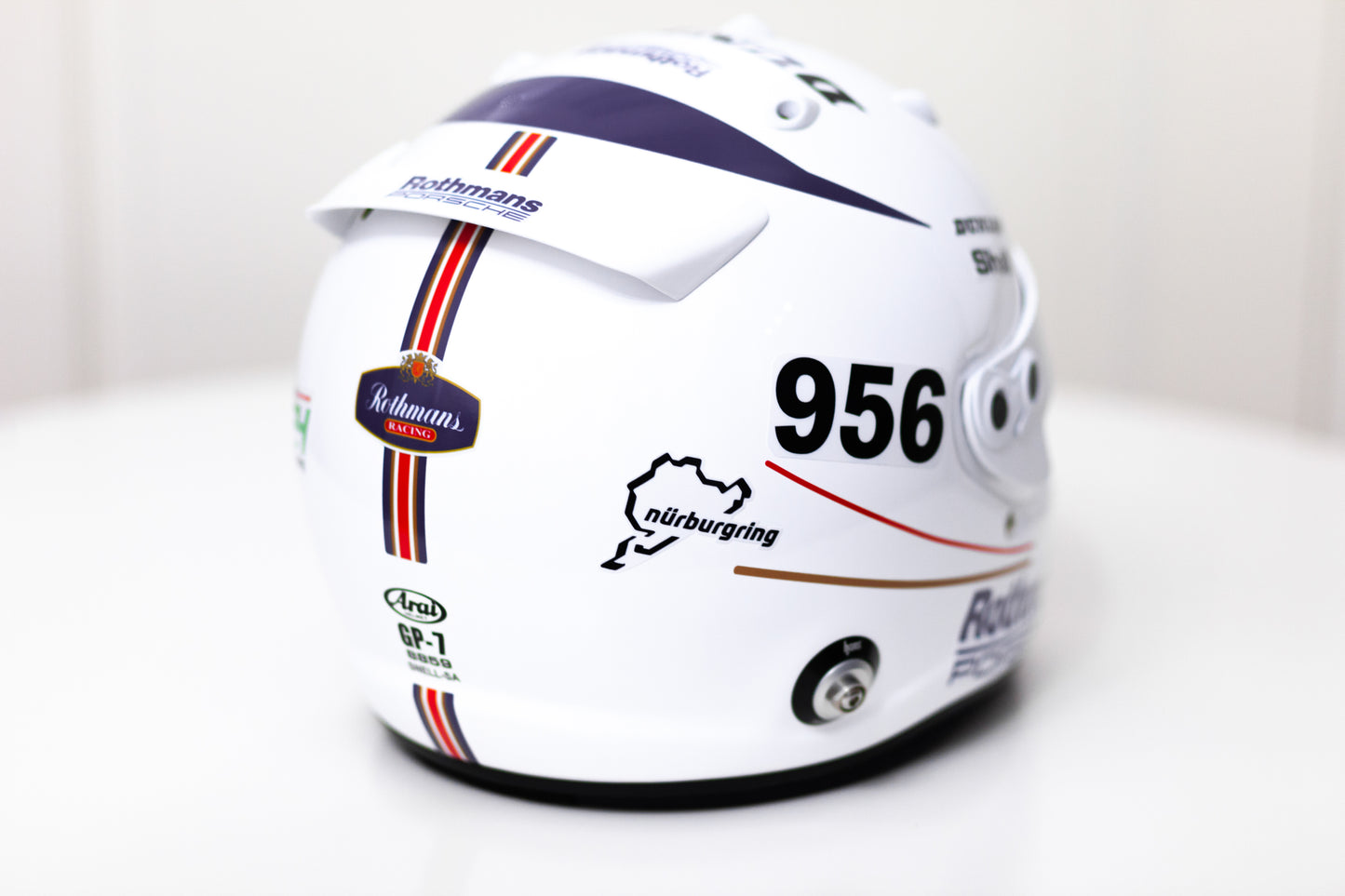 ROTHMANS RACING Helmet Sticker Pack (design pack) (Karting, Motorsport, Moto)