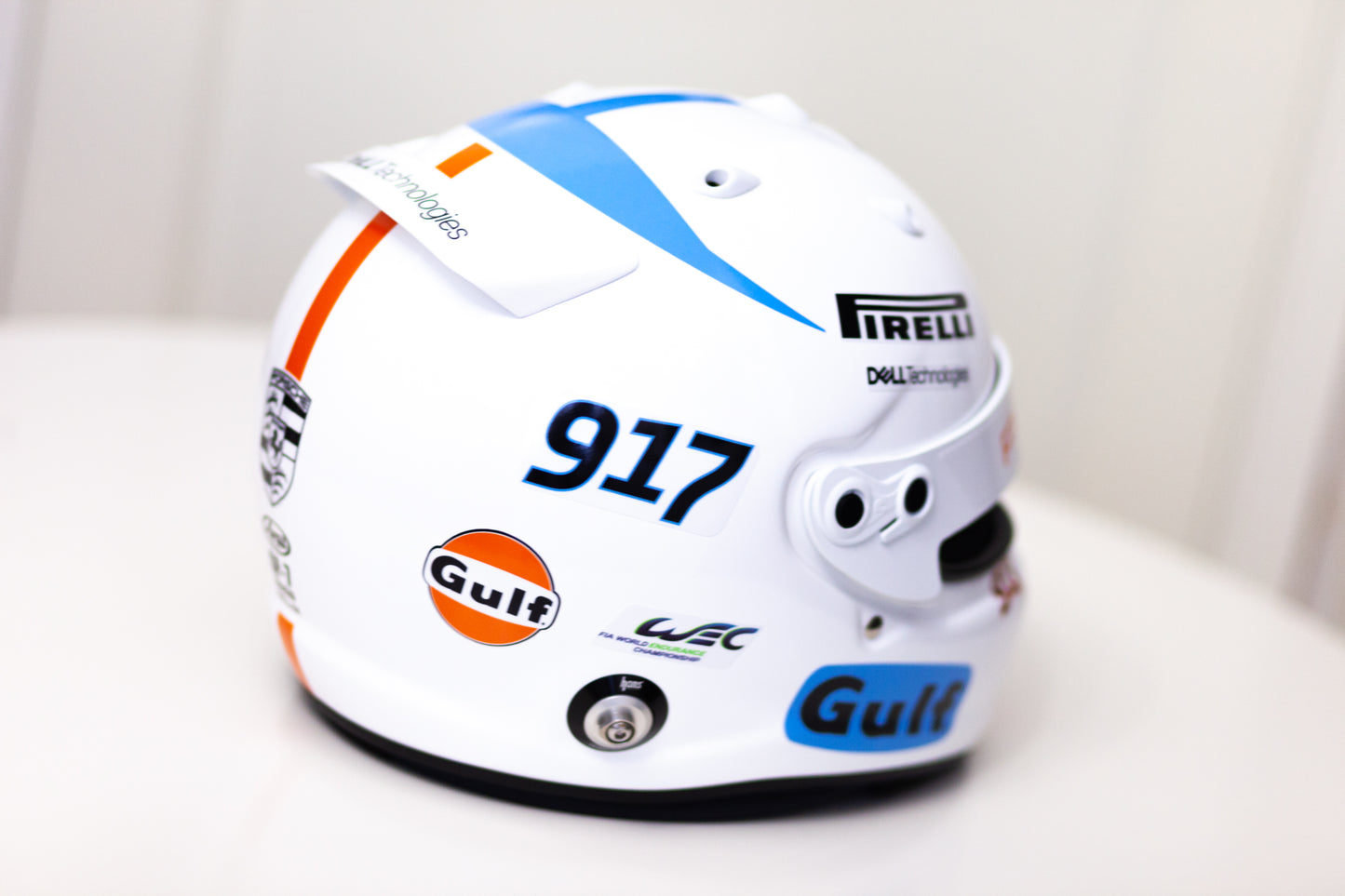 GULF Helmet Sticker Pack (design pack) (Karting, Motorsport, Moto)