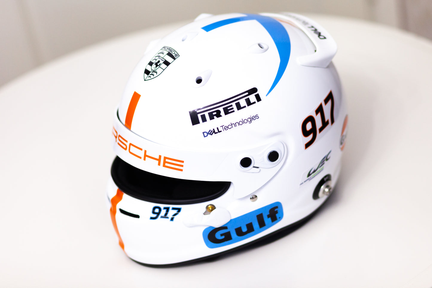 GULF Helmet Sticker Pack (design pack) (Karting, Motorsport, Moto)